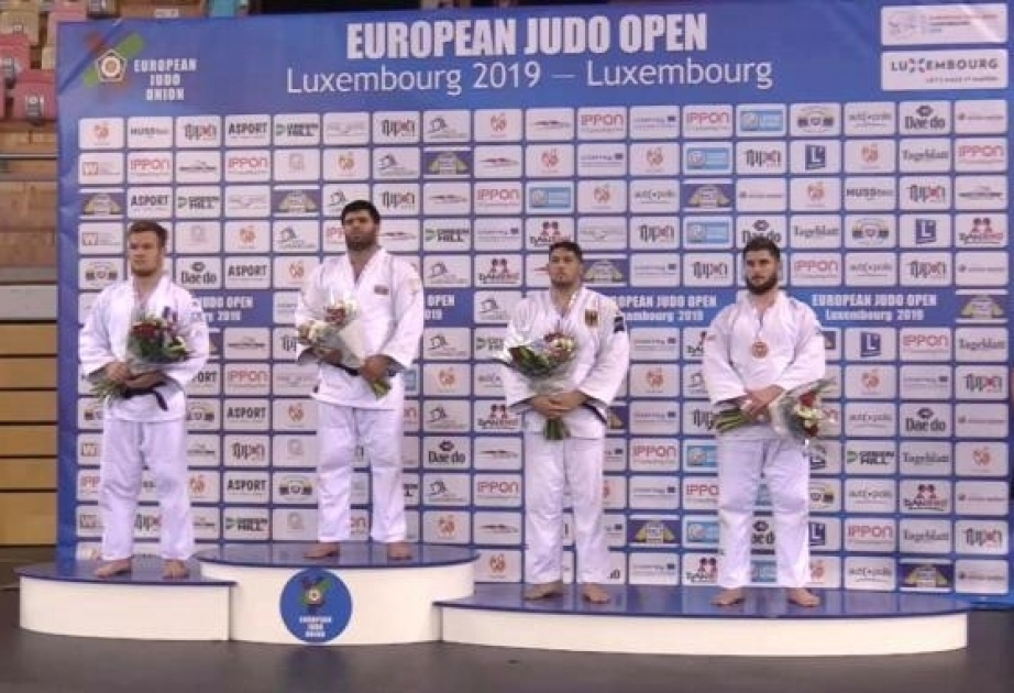 Les judokas azerbaïdjanais ont remporté quatre médailles à Luxembourg