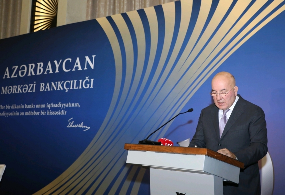 Celebración del centenario de la creación del Banco Central de Azerbaiyán