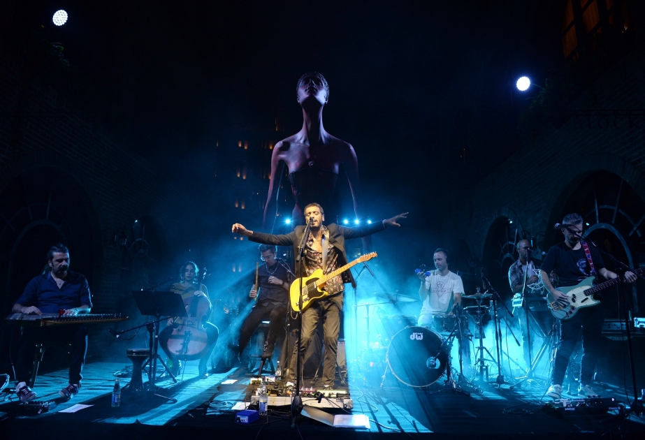 İsrailin rok qrupu Nəsimi festivalı çərçivəsində Bakıda konsert proqramı ilə çıxış edib