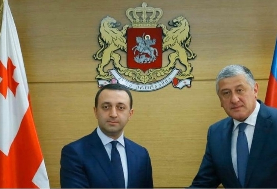 Ministro de Defensa georgiano se reúne con el embajador de Azerbaiyán en este país