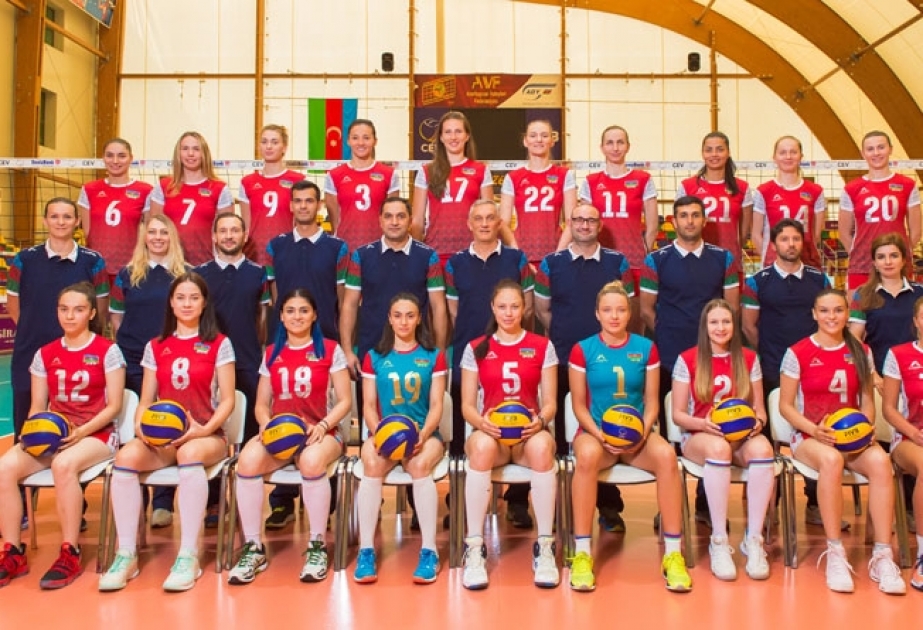 Revelan los rivales de la selección nacional de voleibol femenino de Azerbaiyán en el Torneo Europeo de Clasificación