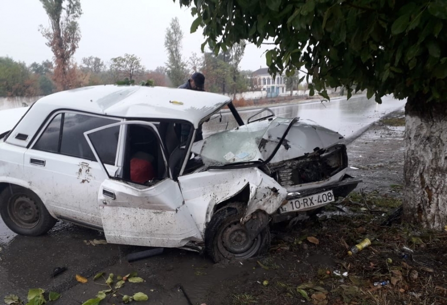 Bərdədə yol-nəqliyyat hadisəsi nəticəsində iki nəfər ölüb