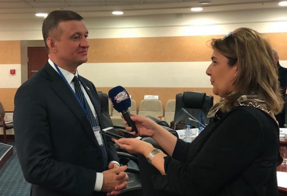 Дмитрий Савельев: Ассамблея стран Евразии может формировать общее информационное поле, опираясь на опыт России и Азербайджана