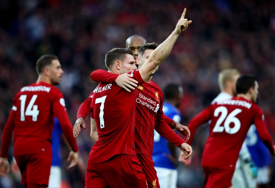 Liverpool go eight clear with win over Leicester
