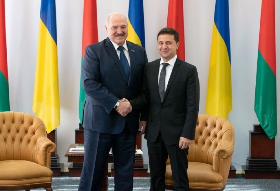 乌克兰与白俄罗斯两国总统首次会晤