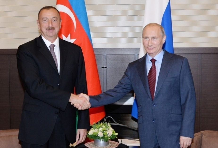 Präsident Ilham Aliyev telefoniert mit Präsident Wladimir Putin
