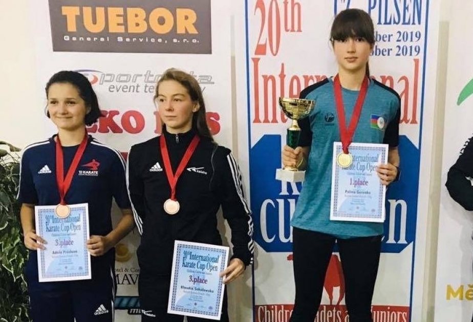 Karateca azerbaiyana se convierte en doble campeona del torneo internacional
