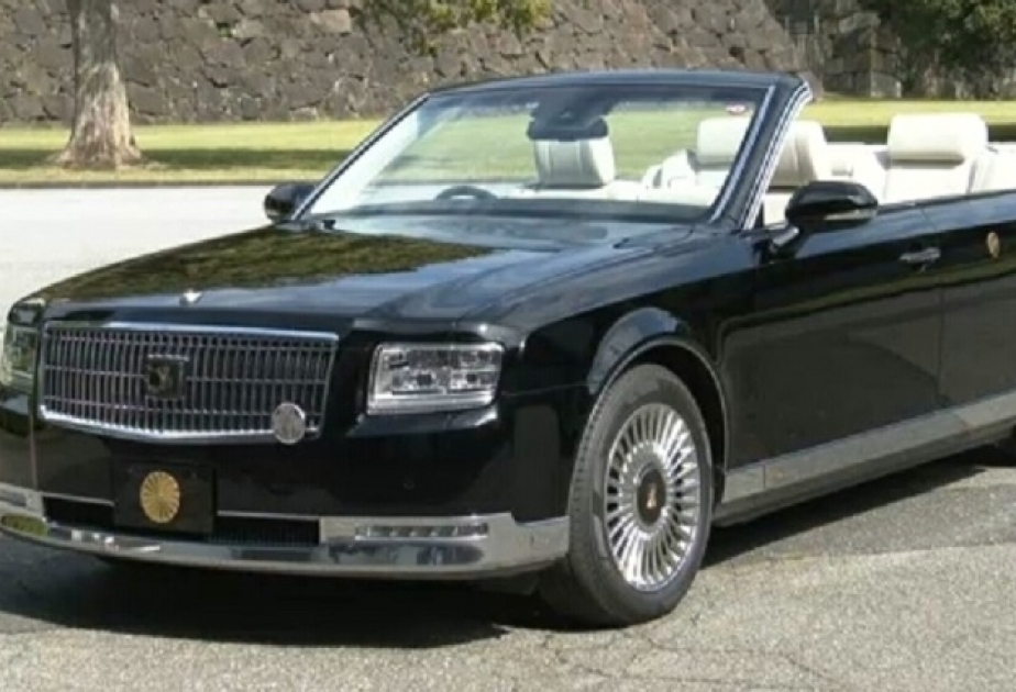 Imperial Household unveils enthronement parade vehicle: a customized Toyota Century