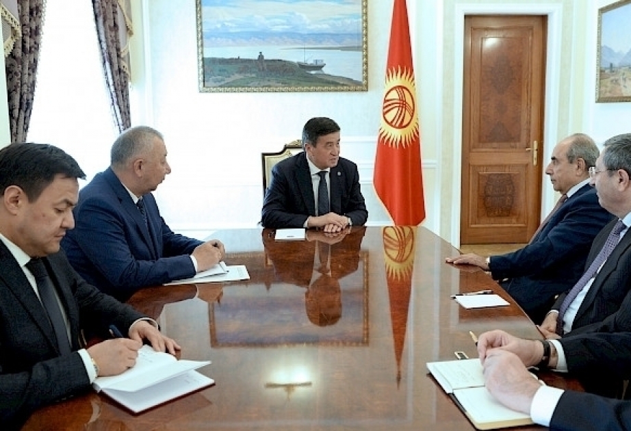 سورونباي جينبيكوف: قيرغيزستان تولي أهمية كبيرة لتوسيع التعاون مع أذربيجان في جميع المجالات