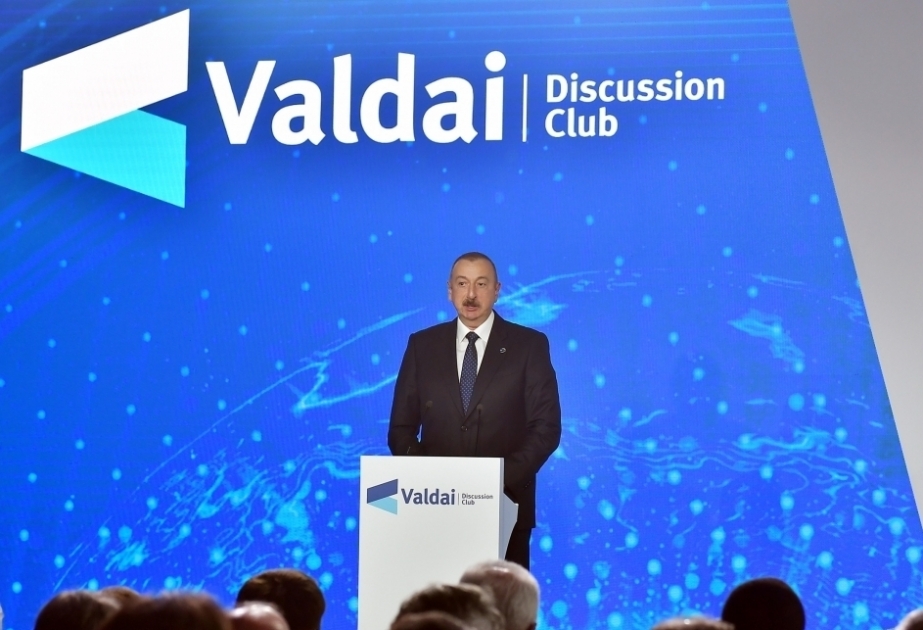 Presidente Ilham Aliyev: “Digo la verdad sobre Nagorno-Karabaj desde la tribuna que se puede oír en todo el mundo”