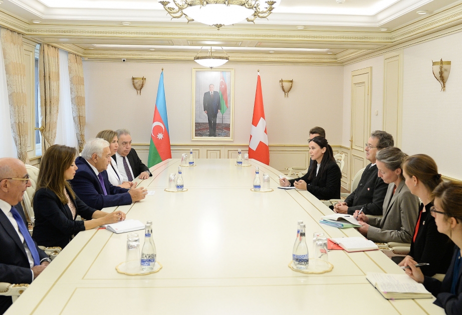 Jan-Rene Furniye: İsveçrə Azərbaycanla müxtəlif sahələrdə əlaqələrin dərinləşməsində maraqlıdır