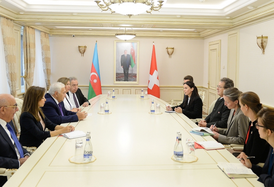 Les relations entre l’Azerbaïdjan et la Suisse se sont établies sur la base de la confiance mutuelle