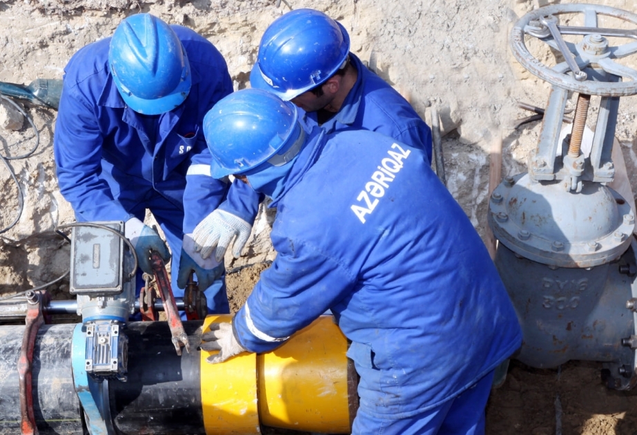 В некоторых частях Бинагадинского района приостановлено газоснабжение