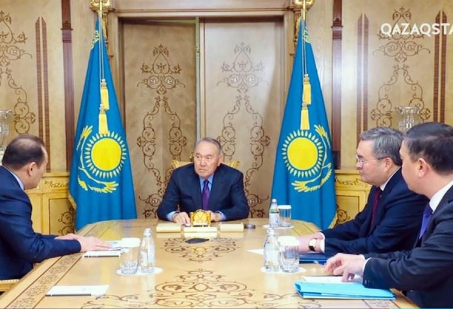 Le secrétaire général du Conseil turc rencontre l’ancien président kazakh Noursoultan Nazarbaïev