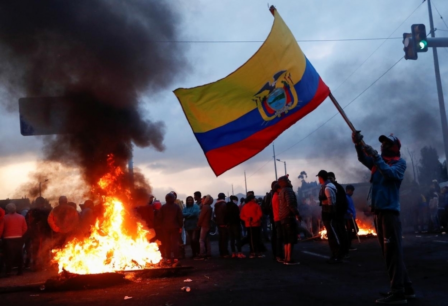 Over 400 people injured in protests in Ecuador