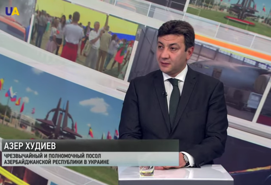 إدانة سياسة أرمينيا العدوانية في القناة التلفزيونية الأوكرانية