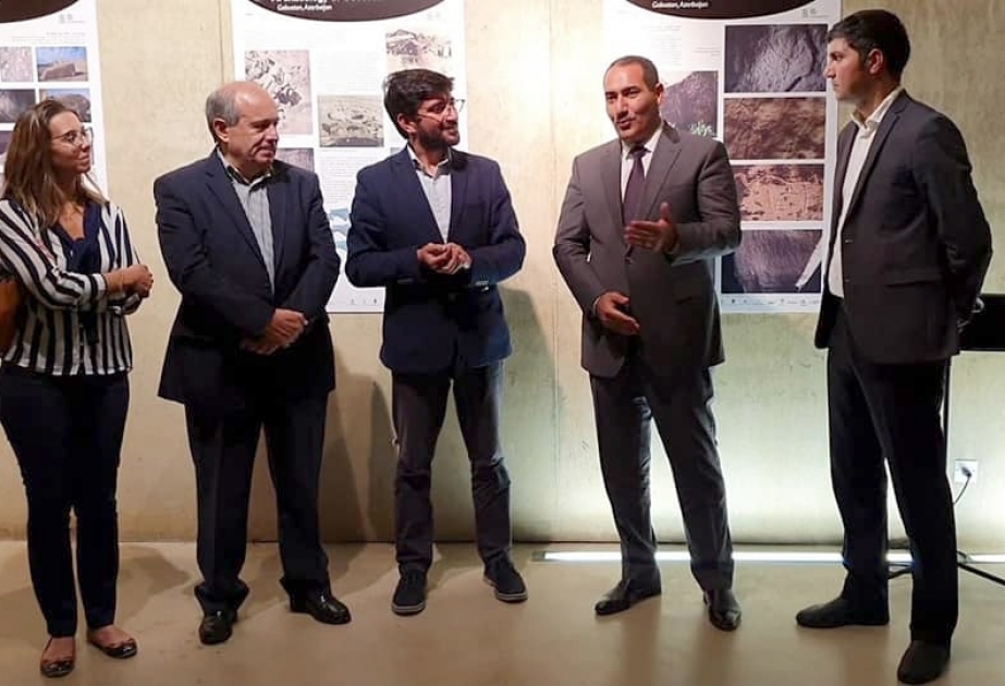 El arte rupestre de Gobustán se exhibe en Portugal