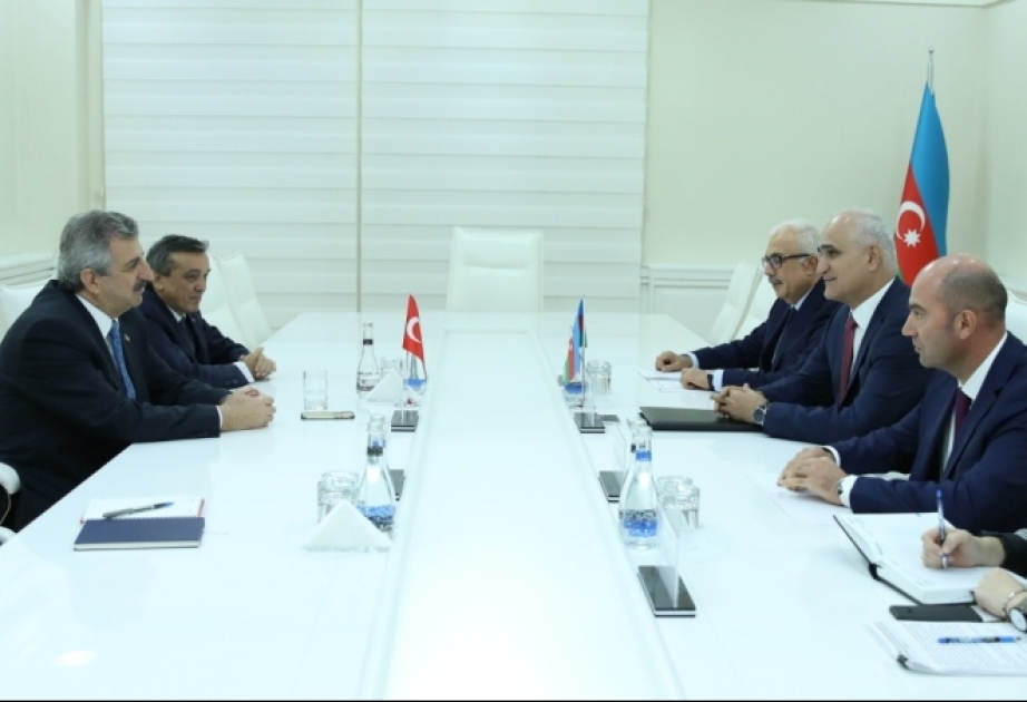 Azərbaycan ilə Türkiyə arasında iqtisadi əməkdaşlığın genişləndirilməsi müzakirə edilib