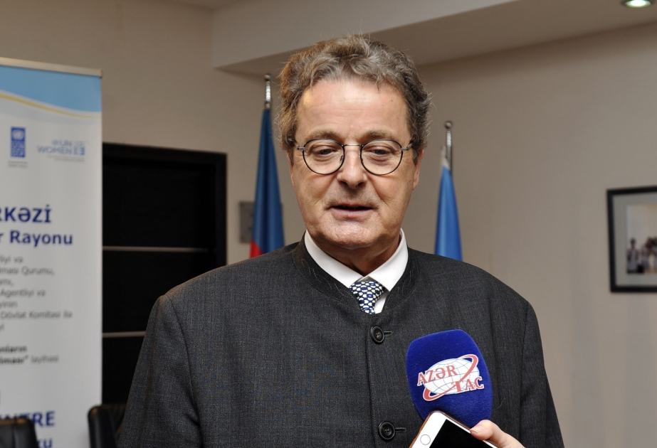 Jean-René Fournier: “Me impresionó la infraestructura de que fui testigo en Azerbaiyán”