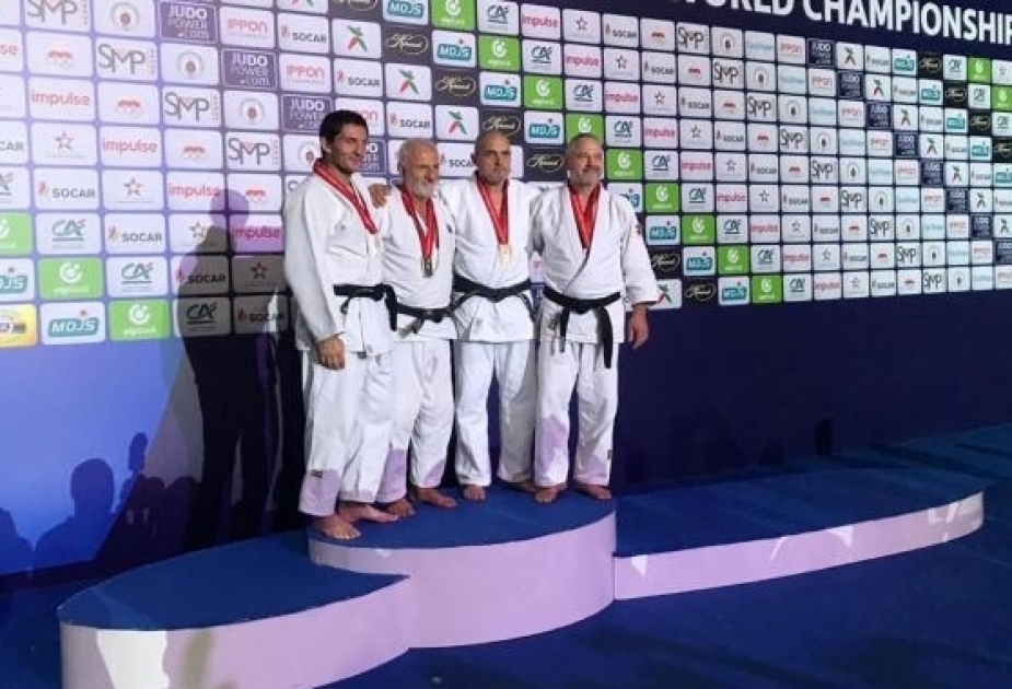Aserbaidschanischer Veteranen-Judoka Farhad Rajabli zum neunten Mal Weltmeister geworden