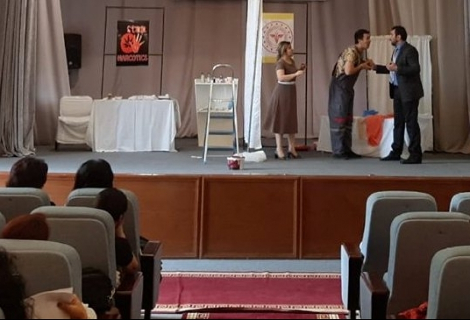 Dərbənd Azərbaycan Dram Teatrının truppası Masallıda çıxış edib