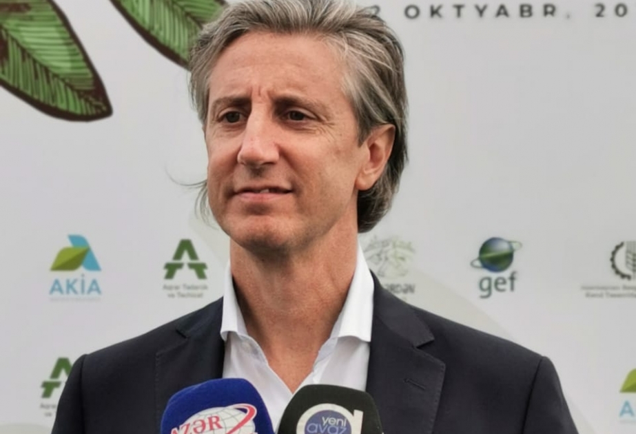 Alessandro Frakassetti: Azərbaycanda dayanıqlı aqro-biomüxtəlifliyin mühafizəsi sahəsində layihələr reallaşdırırıq VİDEO