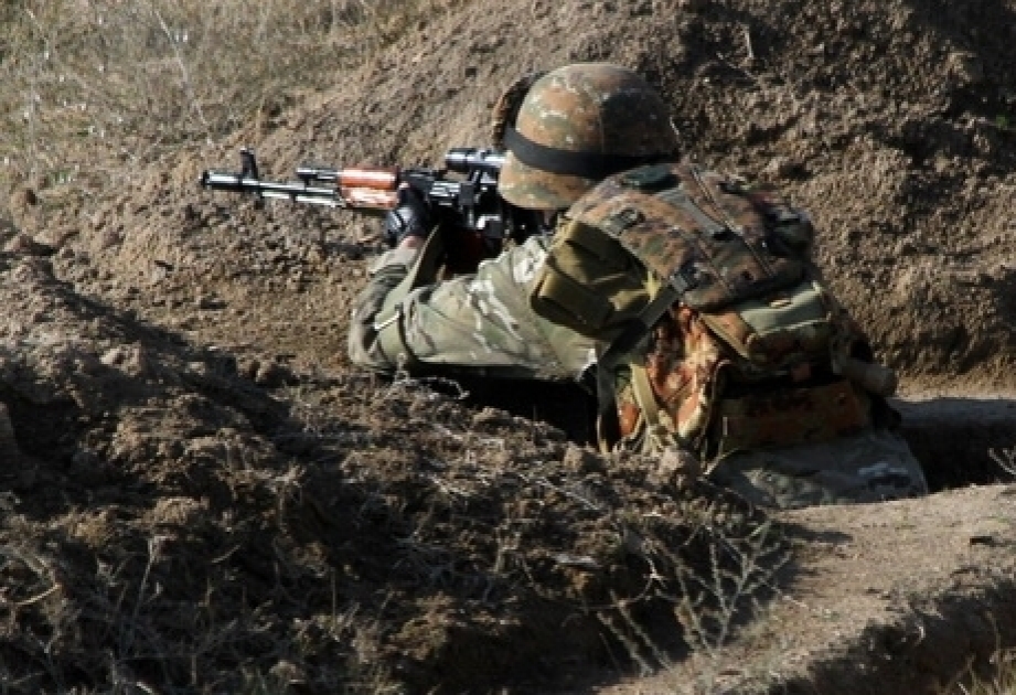 Вооруженные силы Армении, используя также снайперские винтовки, 24 раза нарушили режим прекращения огня