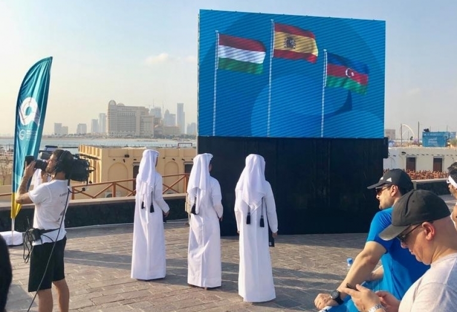 Azerbaijani triathletes win two medals at World Beach Games