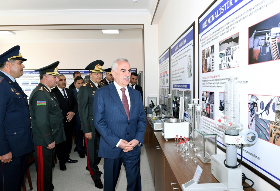 Orta İxtisas Polis Məktəbi üçün yeni tədris kompleksi istifadəyə verilib