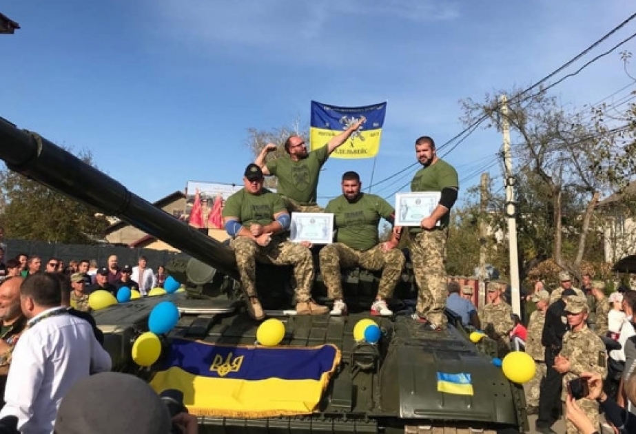 В Украине зафиксирован рекорд по протаскиванию танка