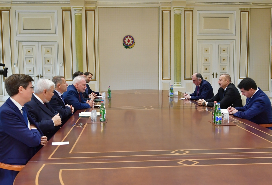 Prezident İlham Əliyev ATƏT-in Minsk qrupunun həmsədrlərini qəbul edib YENİLƏNİB VİDEO