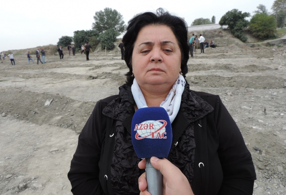 Ağdaş sakini: Hamımız 650 min ağac əkilməsi təşəbbüsünə qoşulmuşuq