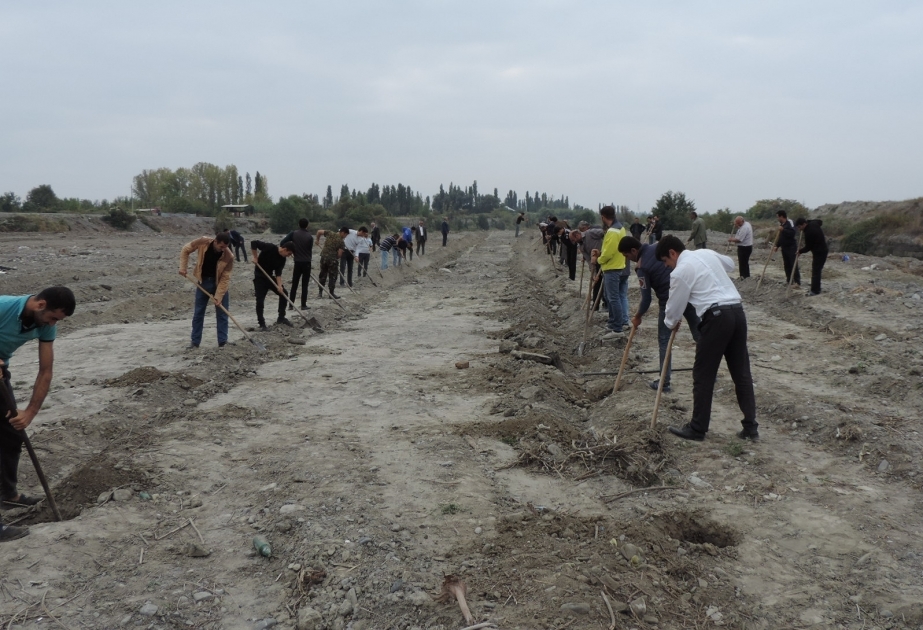 Let’s plant 650,000 trees: Areas for tree planting identified, holes being dug in Aghdash district