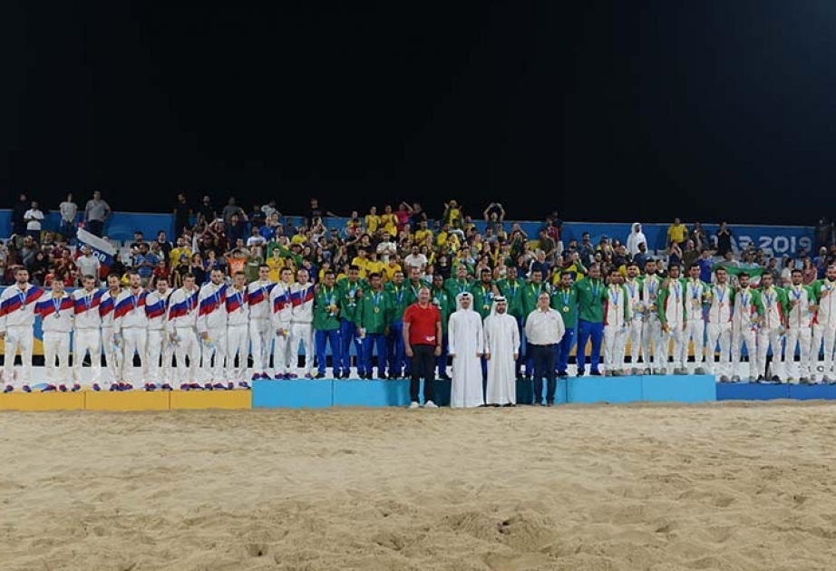 Медали I Всемирных пляжных игр распределили между собой 40 стран