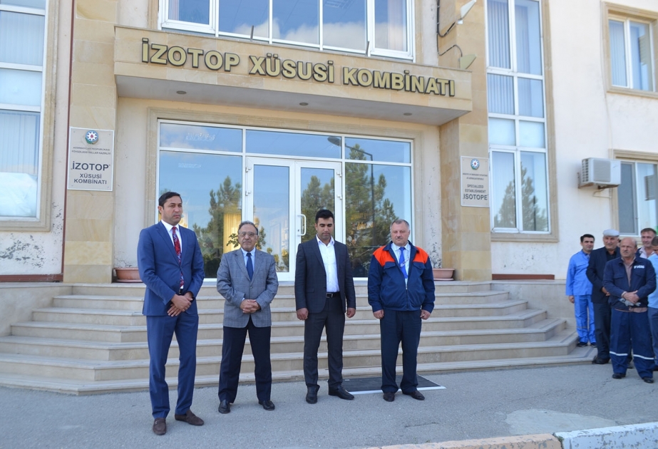 FHN işçilərinin Həmkarlar İttifaqı Dövlət Müstəqilliyi Günü münasibətilə “İzotop” xüsusi kombinatında tədbir keçirib