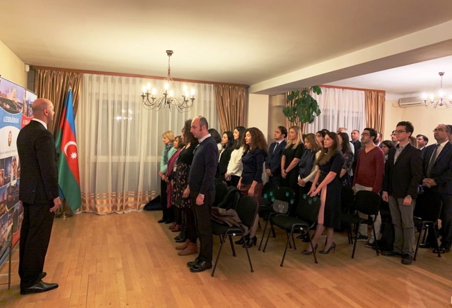 Azərbaycanın Dövlət Müstəqilliyi Günü Strasburqda qeyd edilib