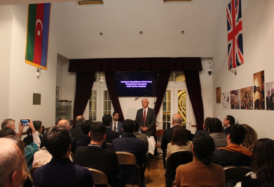 Azərbaycanın Dövlət Müstəqilliyi Günü münasibətilə Londonda tədbir keçirilib VİDEO