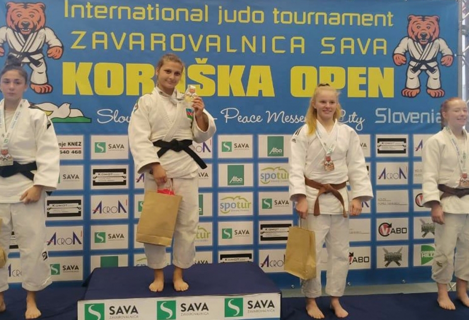 Judocas azerbaiyanas ganan seis medallas en el torneo internacional de Eslovenia