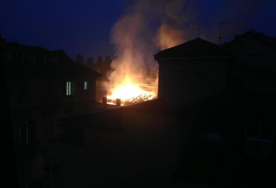 Fire grips Turin's Cavallerizza Reale