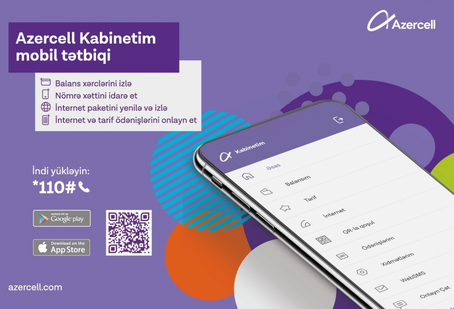 ®  “Kabinetim” application of Azercell is now updated