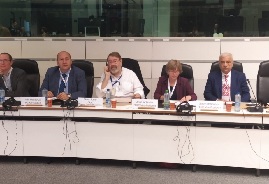 Brüsseldə Pan Avropa Regional Şurasının İcraiyyə Komitəsinin iclası keçirilib