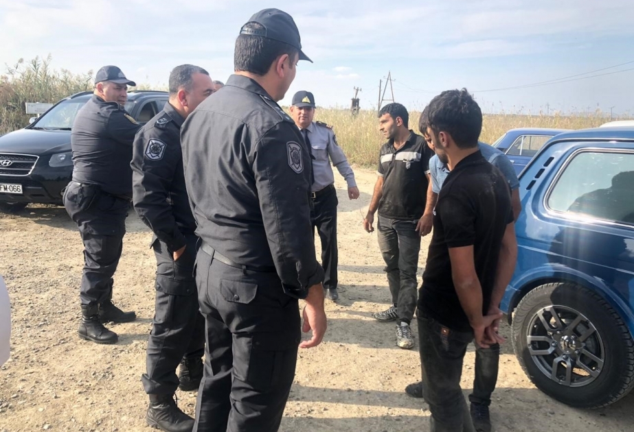 Şirvan Milli Parkının ərazisində ceyran ovlayan şəxslər saxlanılıb