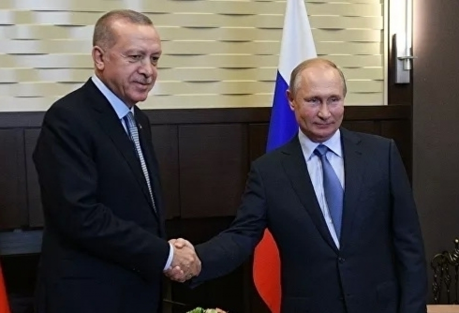 俄罗斯与土耳其两国总统在索契举行会晤