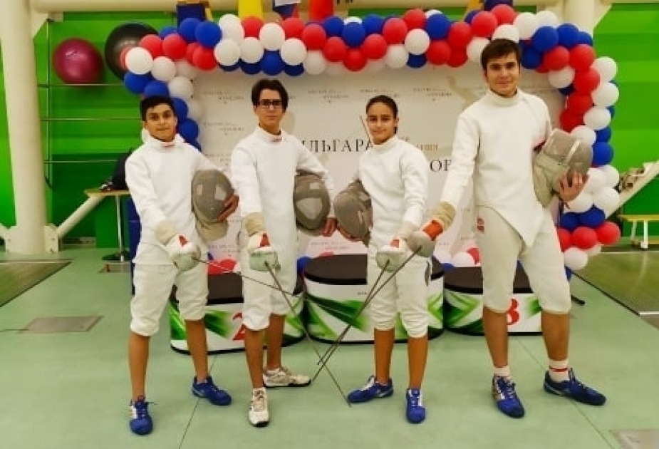 Jóvenes esgrimistas azerbaiyanos ocuparon el noveno lugar en el torneo “Circuito Europeo Cadete de Espada”