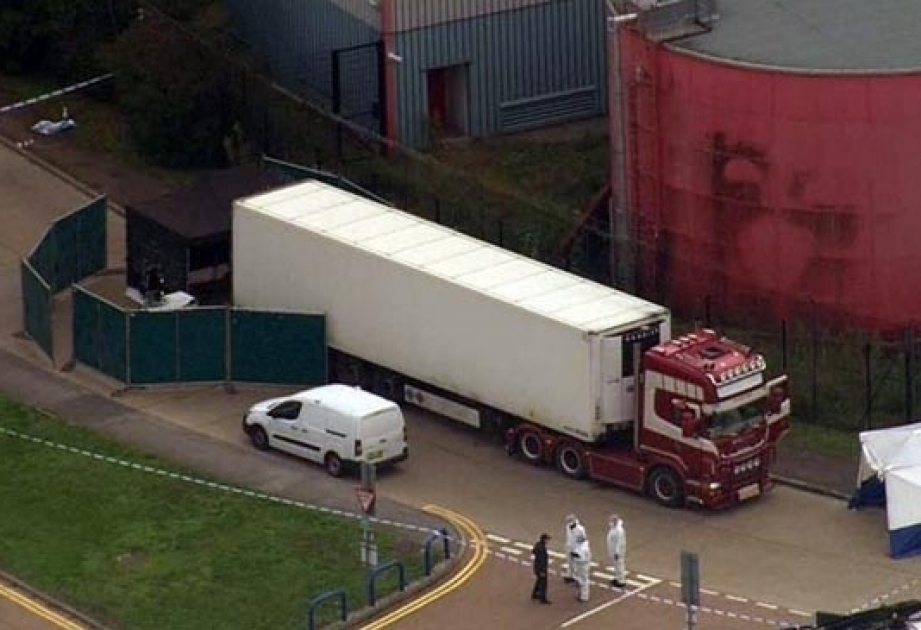 UK police discover 39 bodies in truck, arrest driver