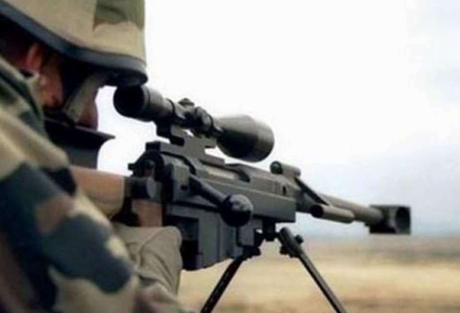 Вооруженные силы Армении, используя снайперские винтовки, 21 раз нарушили режим прекращения огня