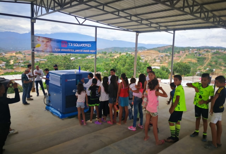 Israeli Tech that converts air into water helps villages in Colombia
