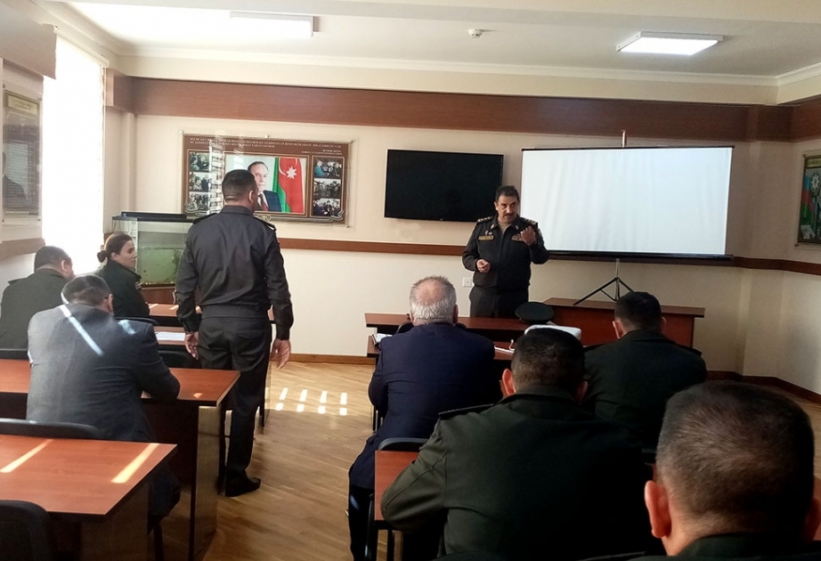 Azərbaycan Ordusunda hərbi psixoloqların müsabiqəsi keçirilib