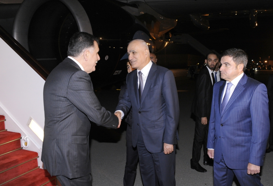 Libyens Premier zu Besuch in Aserbaidschan