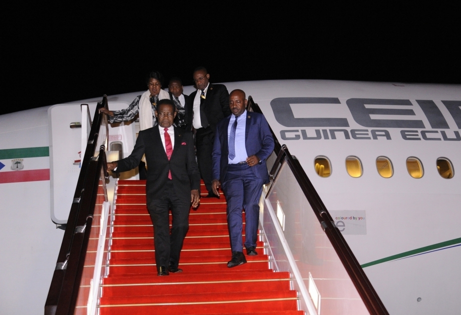 Präsident von Äquatorialguinea zu Besuch in Aserbaidschan